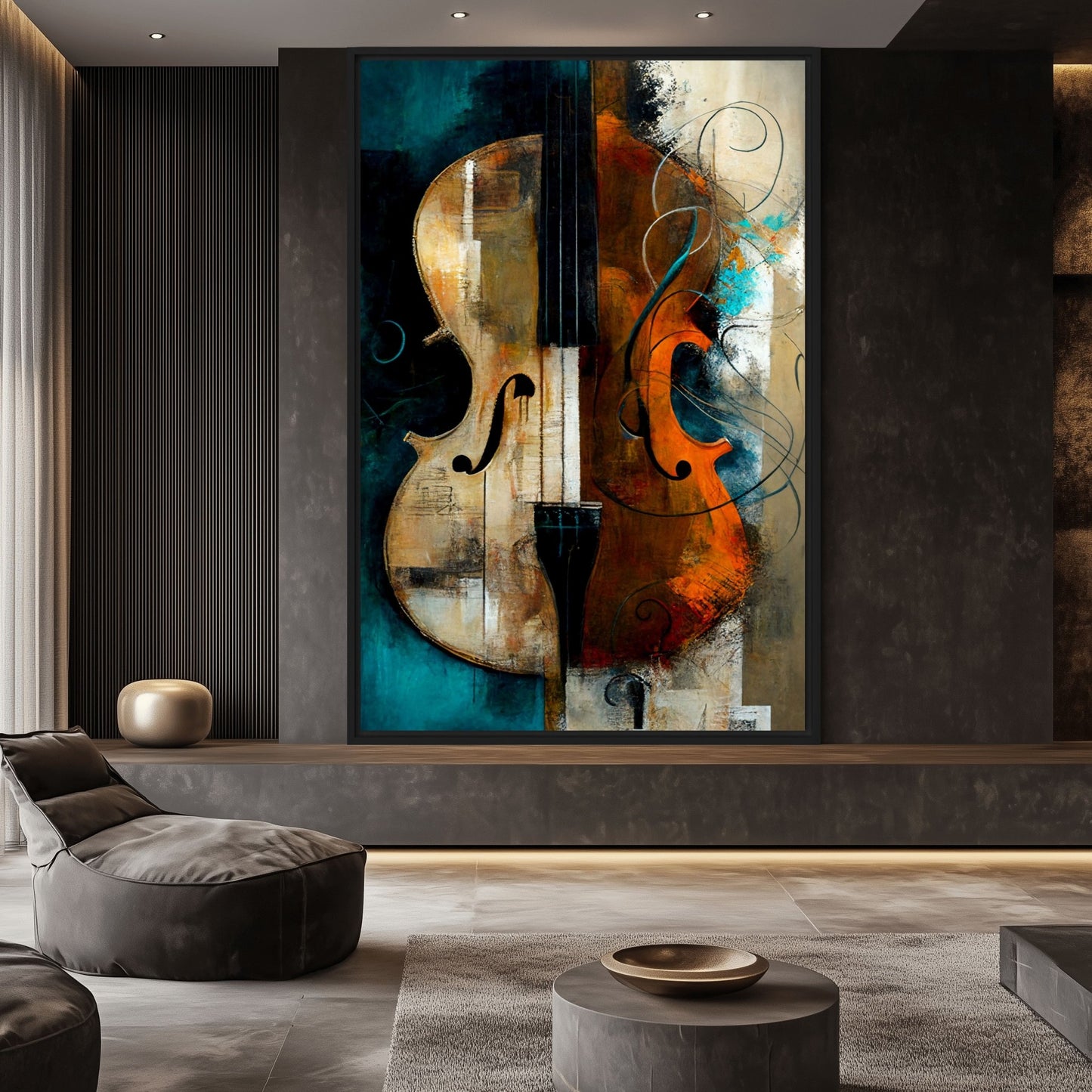 Violin Music Art Digital Print