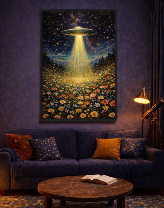 Floral canvas prints interior | PaintFu