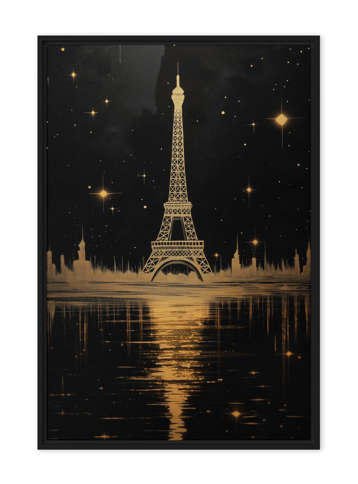 Iconic Landmarks Digital Art