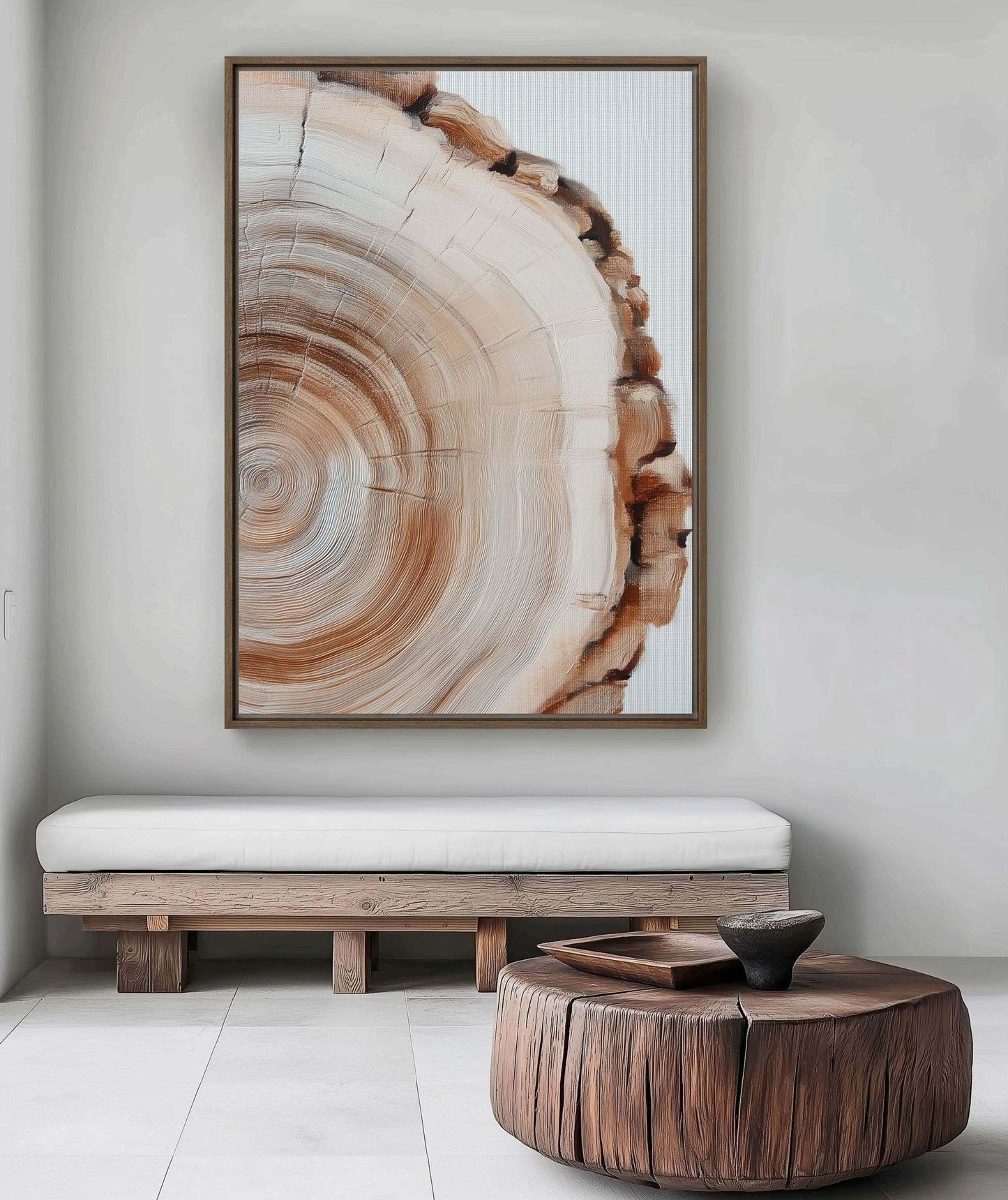 Tree Ring Nordic Art Digital Print - PaintFu