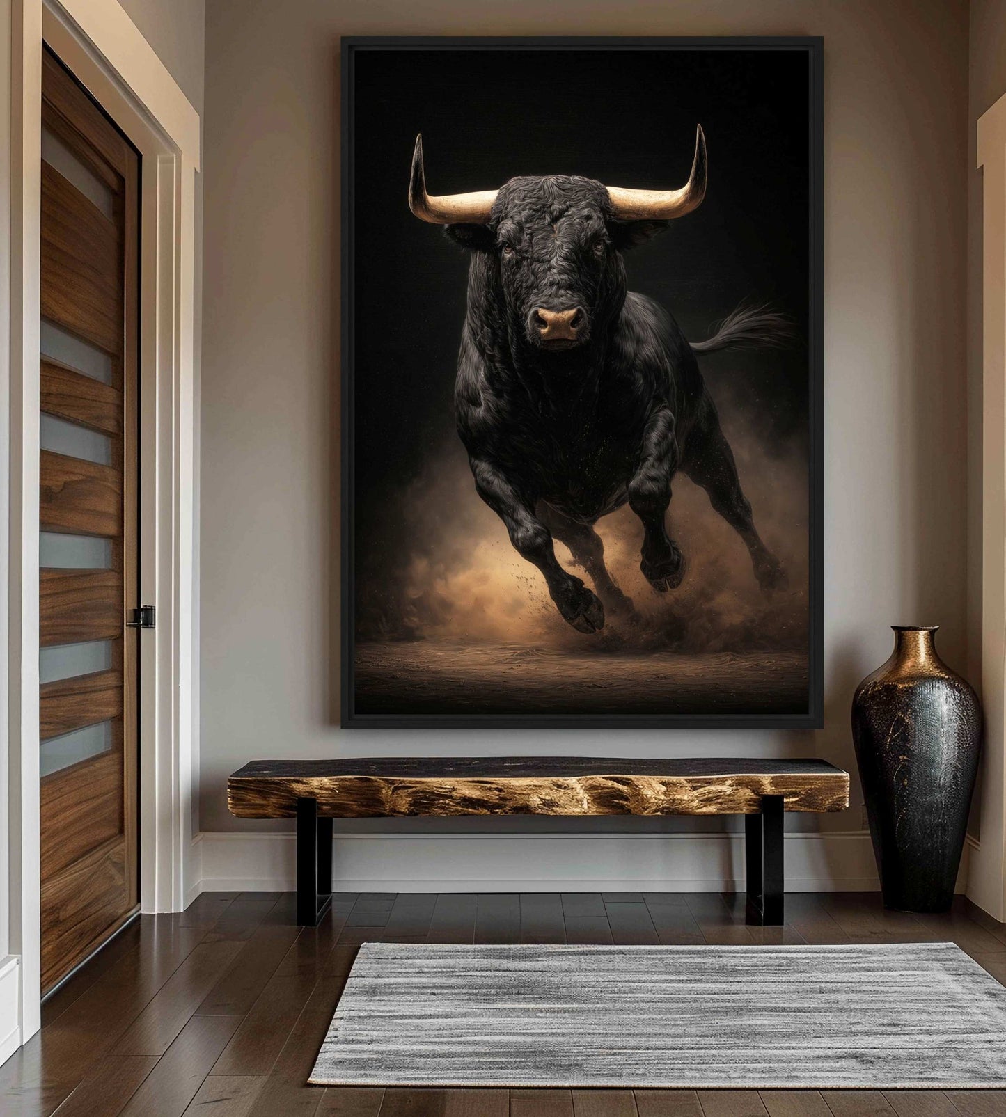 Framed canvas