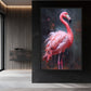 Pink Flamingo Modern Art Digital Print