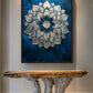Sacred Mandala Spiritual Art Framed Canvas