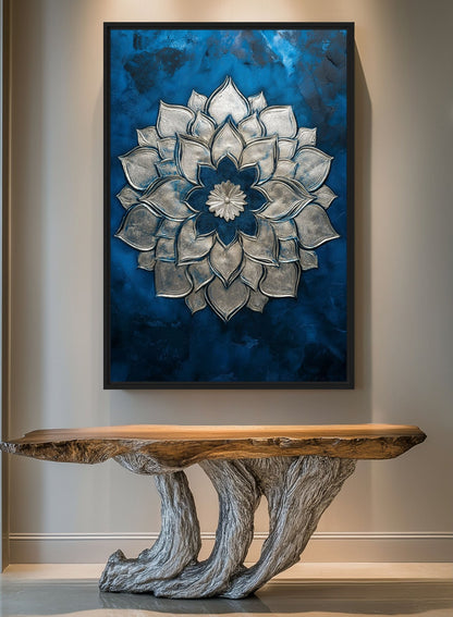 Sacred Mandala Spiritual Art Canvas Print Detail | PaintFu