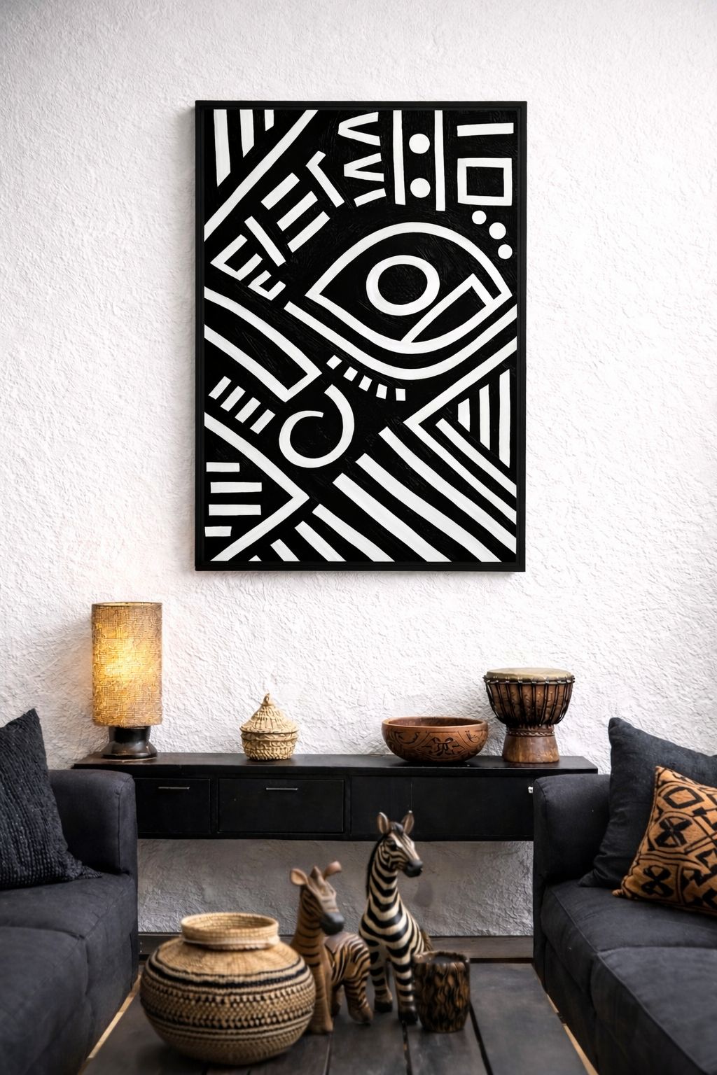 Framed canvas