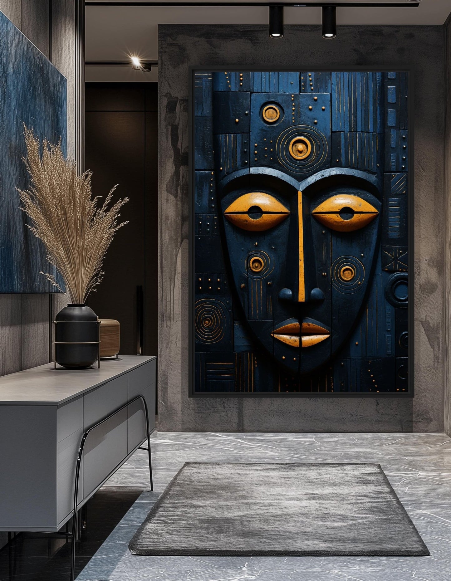 Tribal Mask African Art Digital Print