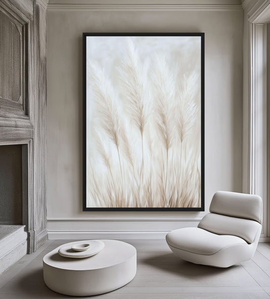 Pampas Grass Coastal Art Digital Print
