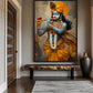 Lord Krishna Spiritual Art Framed Canvas