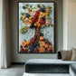 Fruit Tree Kitchen Wall Art Framed Canvas