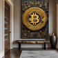 Bitcoin Crypto Art Digital Print