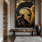 Spartan Warrior Modern Art Framed Canvas