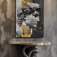 David Sculpture Greek Mythology Art Framed Canvas