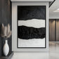 Black White Wabi Sabi Digital Print