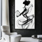 Female Figure Line Art Digital Print