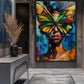 Woman Butterfly Face Art Digital Print