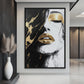 Woman Portrait Modern Art Framed Canvas
