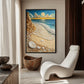 Beach Art Boho Style Framed Canvas