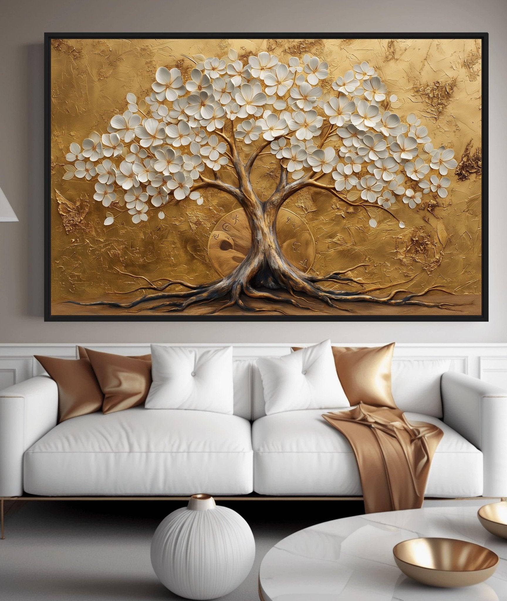 Tree of Life Framed Canvas