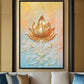 Golden Lotus Zen Decor Digital Print