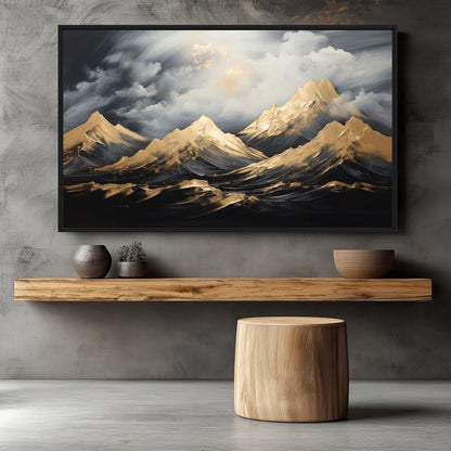 Mountains Landscape Art Digital Print