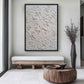Roses Embossed Art Framed Canvas