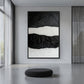 Black White Wabi Sabi Digital Print