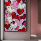 Love Modern Art Framed Canvas