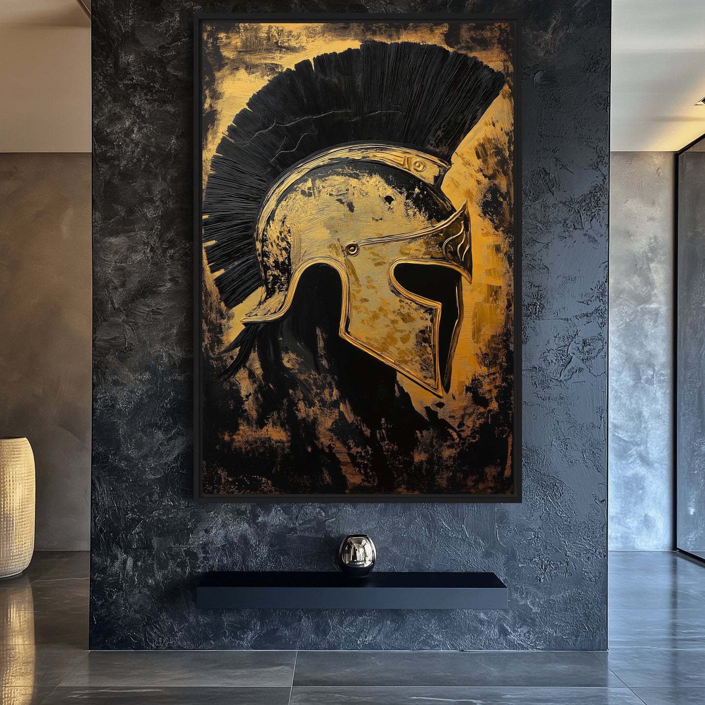 Spartan Warrior Modern Art Digital Print
