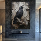 Black Crow Gothic Art Digital Print