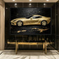 Luxury Spots Car Framed Canvas