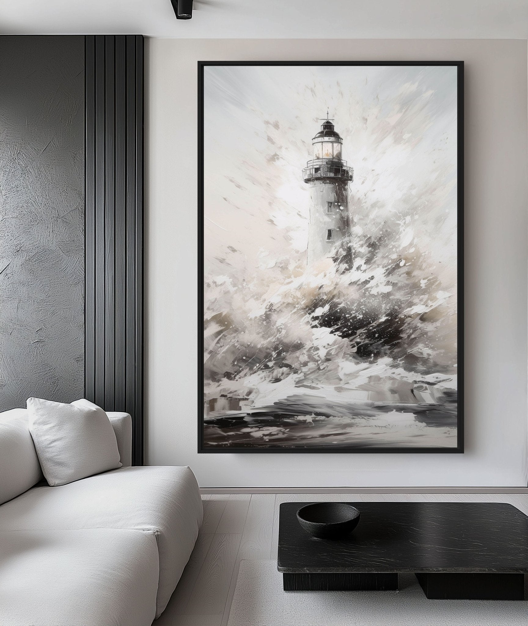 Lighthouse Nautical Art Digital Print