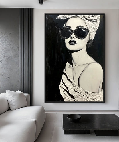 Woman Fashion Art Digital Print
