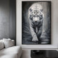 White Tiger Digital Print