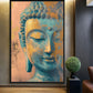 Buddha Pastel Colors Framed Canvas - PaintFu