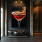 Abstract Cocktail Bar Wall Art Digital Print
