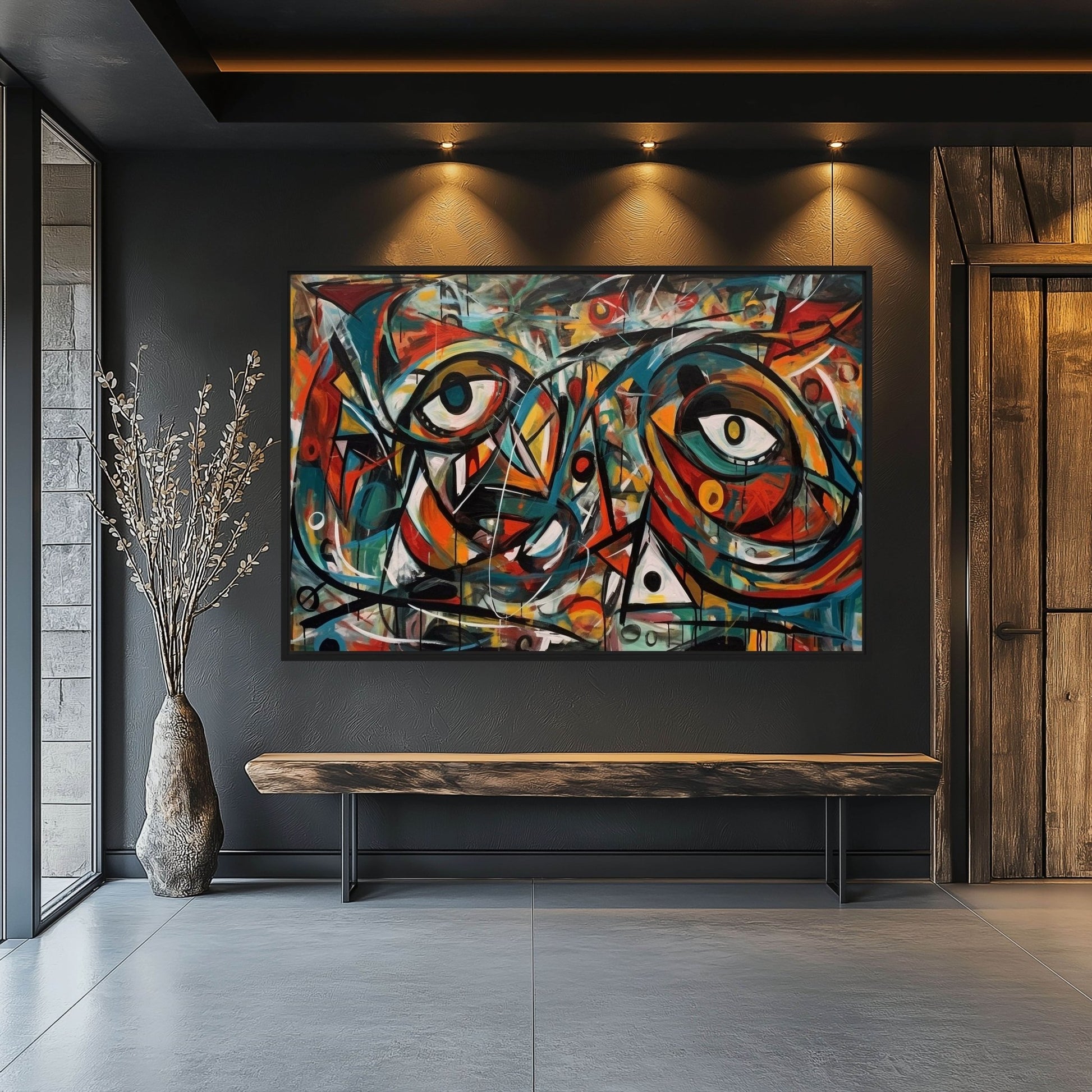 Picasso Style Art Digital Print