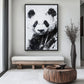 Panda Minimalist Art Digital Print