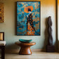 Feminine Geisha Japanese Art Framed Canvas - PaintFu