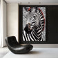Zebra Modern Art Digital Print
