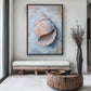Seashell Nautical Art Framed Canvas