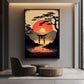 Japanese Sunset Minimalist Art Digital Print