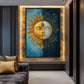 Sun and Moon Celestial Art Digital Print