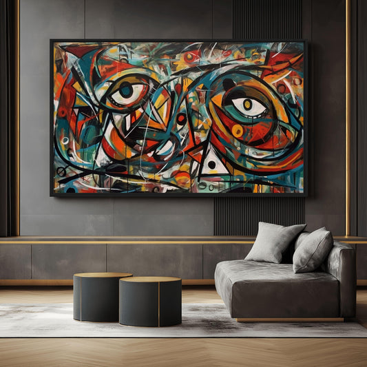 Picasso Style Art Digital Print