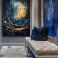 Moon Modern Art Digital Print