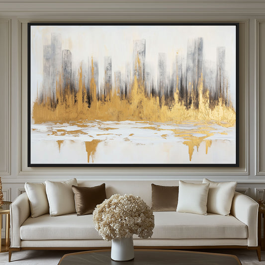 Cityscape Abstract Art Digital Print