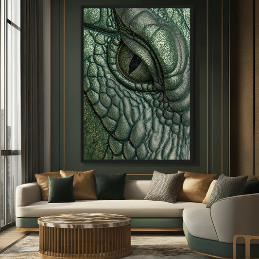 Crocodile Eye Art Digital Print