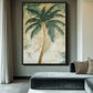 Palm Tree Beach Art Digital Print