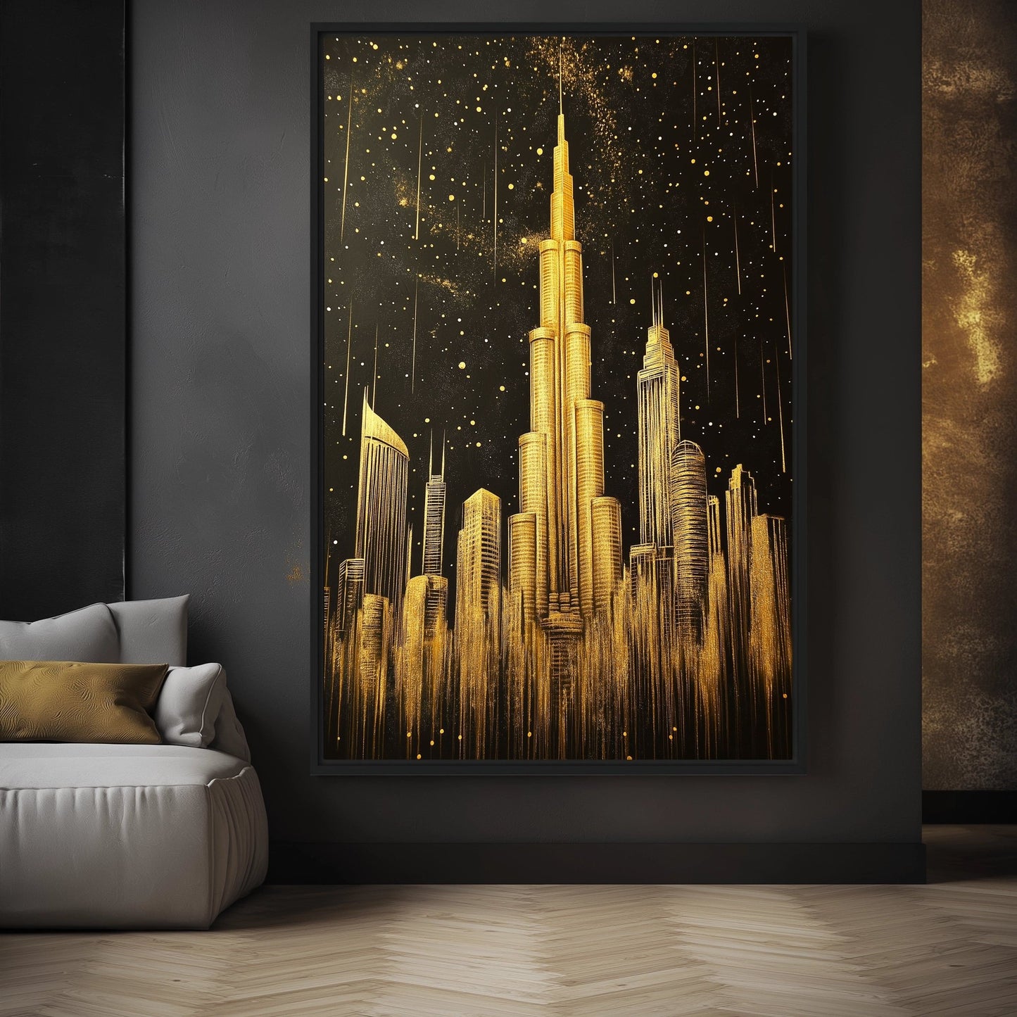 Burj Khalifa Landmark Art Digital Print