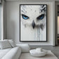 White Owl Modern Art Digital Print