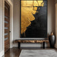 Black & Gold Modern Art Digital Print